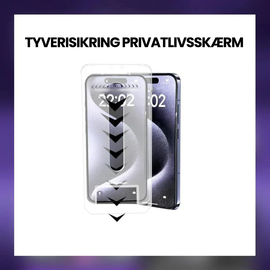 iShield Beskyttelse & Privatliv Cover